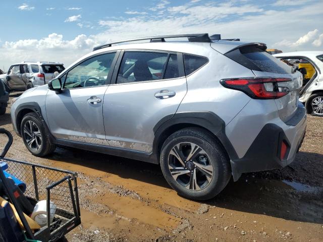 JF2GUADC4R8333489 - 2024 SUBARU CROSSTREK PREMIUM ვერცხლისფერი ფოტო 2