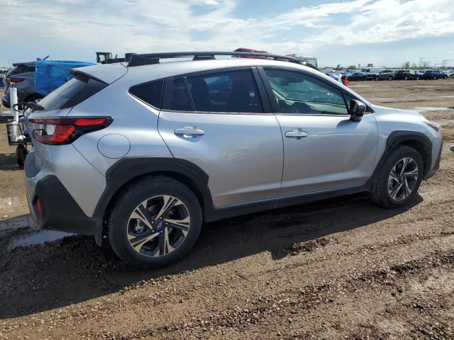 JF2GUADC4R8333489 - 2024 SUBARU CROSSTREK PREMIUM ვერცხლისფერი ფოტო 3