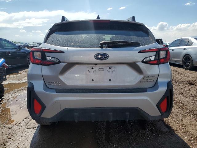 JF2GUADC4R8333489 - 2024 SUBARU CROSSTREK PREMIUM ვერცხლისფერი ფოტო 6