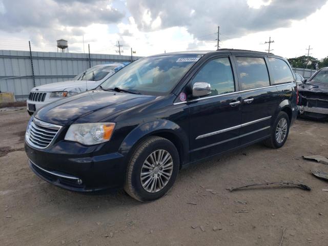 2C4RC1CG1DR769437 - 2013 CHRYSLER TOWN & COU TOURING L BLACK photo 1