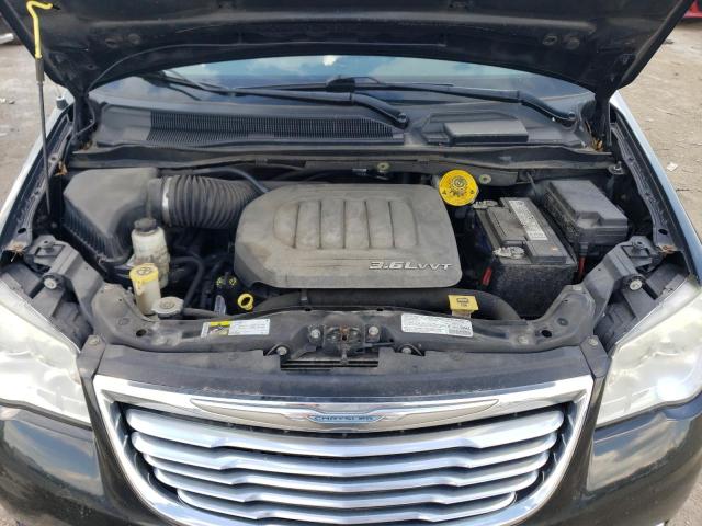 2C4RC1CG1DR769437 - 2013 CHRYSLER TOWN & COU TOURING L BLACK photo 12