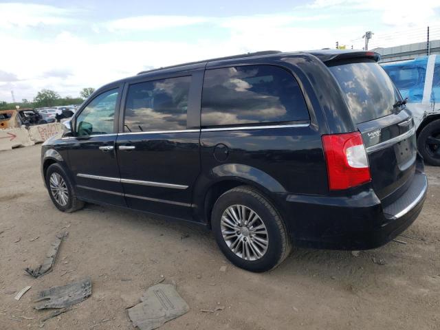 2C4RC1CG1DR769437 - 2013 CHRYSLER TOWN & COU TOURING L BLACK photo 2