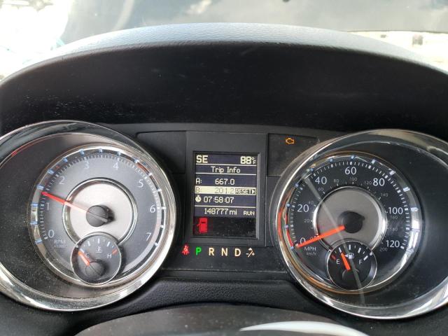 2C4RC1CG1DR769437 - 2013 CHRYSLER TOWN & COU TOURING L BLACK photo 9