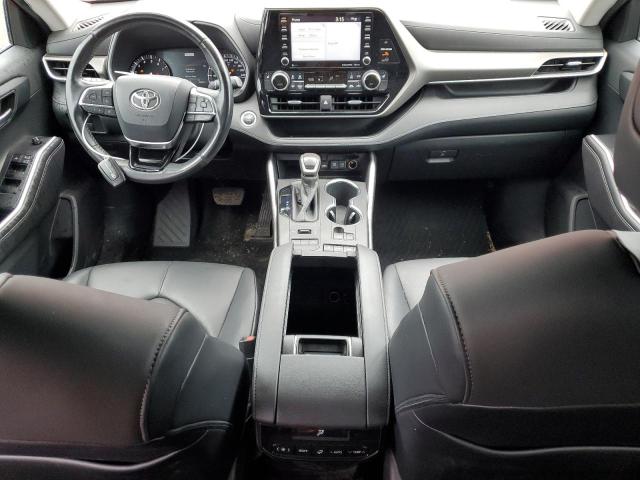 5TDGZRBH8LS017691 - 2020 TOYOTA HIGHLANDER XLE RED photo 8