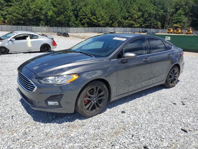 3FA6P0HD4KR246913 - 2019 FORD FUSION SE GRAY photo 1