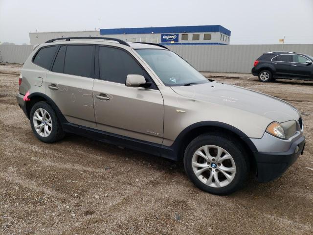 WBXPC93429WJ30299 - 2009 BMW X3 XDRIVE30I TAN photo 4