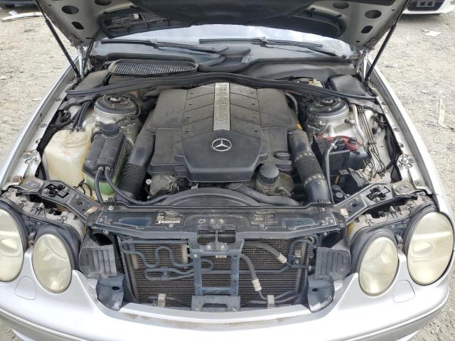 WDBPJ75J43A032842 - 2003 MERCEDES-BENZ CL 500 SILVER photo 11