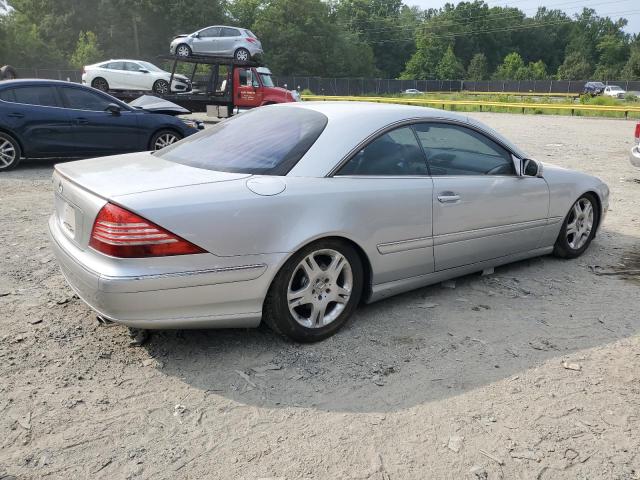 WDBPJ75J43A032842 - 2003 MERCEDES-BENZ CL 500 SILVER photo 3