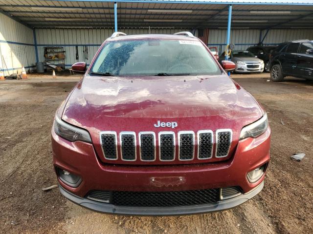 1C4PJLCB3KD247339 - 2019 JEEP CHEROKEE LATITUDE RED photo 5