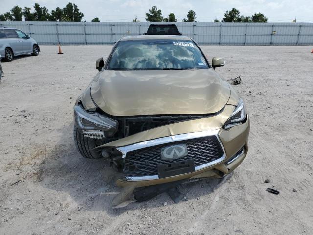 JN1EV7EKXJM340053 - 2018 INFINITI Q60 LUXE 300 GOLD photo 5