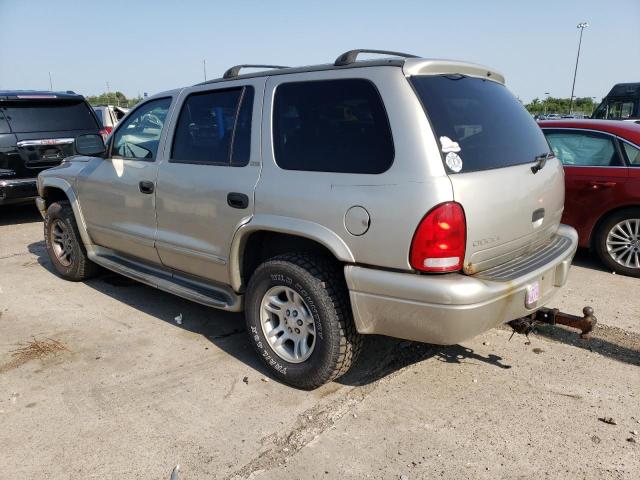 1B4HS58N92F175550 - 2002 DODGE DURANGO SLT PLUS SILVER photo 2