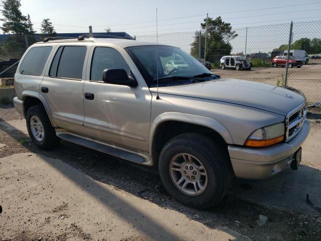 1B4HS58N92F175550 - 2002 DODGE DURANGO SLT PLUS SILVER photo 4