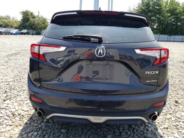 5J8TC2H3XKL037669 - 2019 ACURA RDX BLUE photo 6