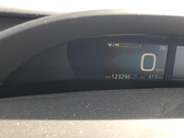 JTDKBRFU2J3082587 - 2018 TOYOTA PRIUS GRAY photo 9