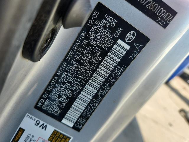 JTKDE167260109476 - 2006 TOYOTA SCION TC Gümüş foto 12