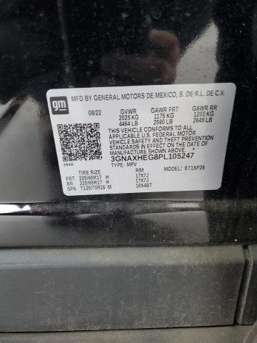 3GNAXHEG8PL105247 - 2023 CHEVROLET EQUINOX LS 黑色 照片 14