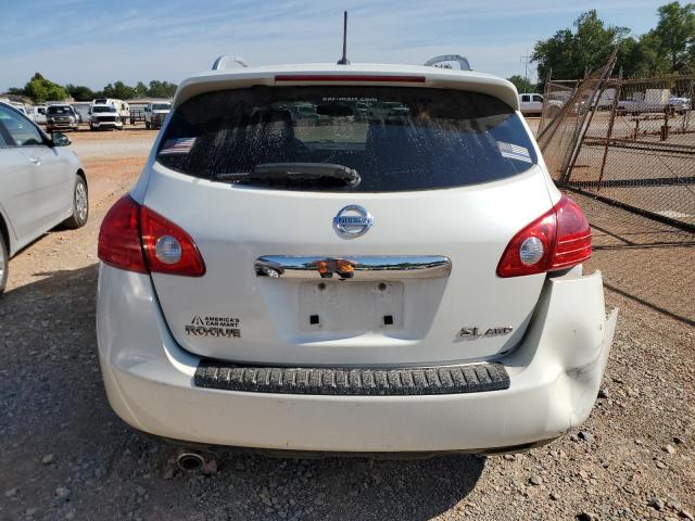 JN8AS5MV9CW386330 - 2012 NISSAN ROGUE S WHITE photo 6