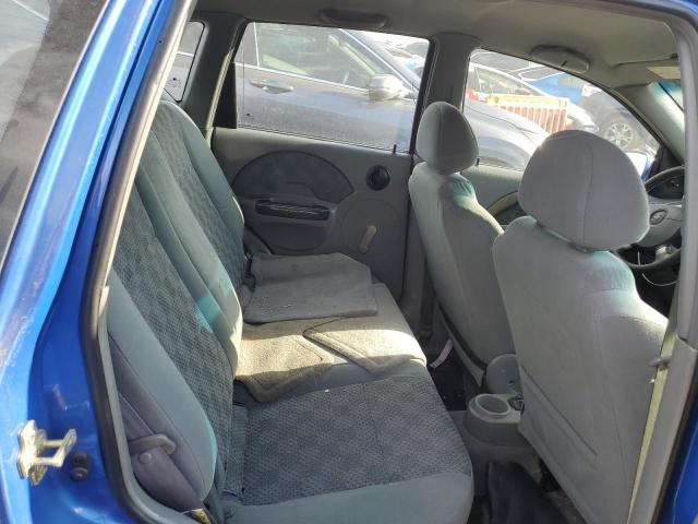 KL1TD62655B462109 - 2005 CHEVROLET AVEO BASE Көк фото 10