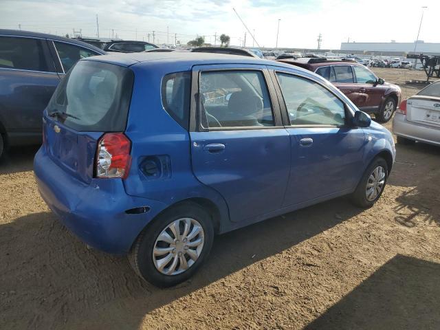 KL1TD62655B462109 - 2005 CHEVROLET AVEO BASE Көк фото 3