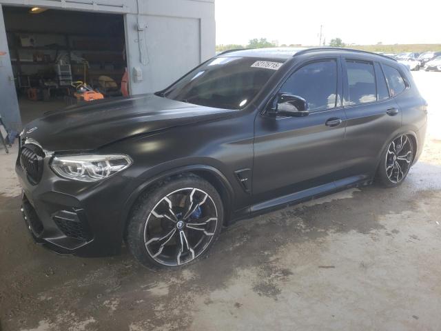 5YMTS0C07M9F93144 - 2021 BMW X3 M COMPETITION შავი ფოტო 1