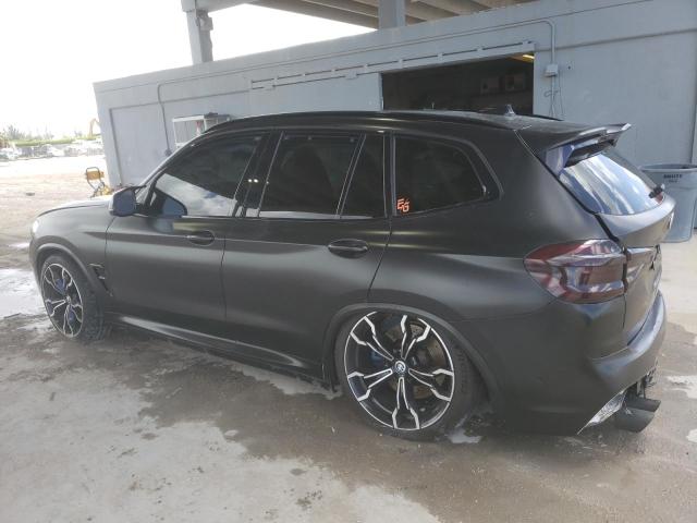 5YMTS0C07M9F93144 - 2021 BMW X3 M COMPETITION შავი ფოტო 2