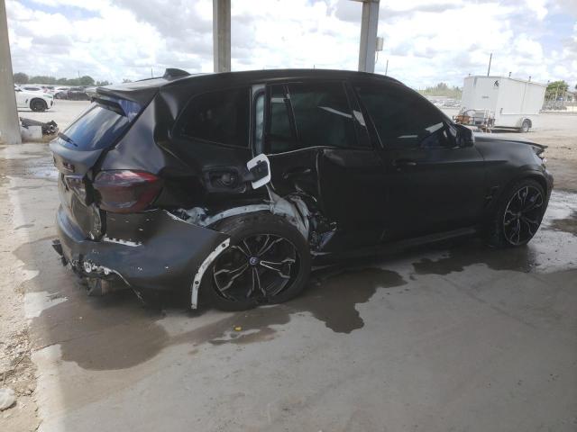 5YMTS0C07M9F93144 - 2021 BMW X3 M COMPETITION შავი ფოტო 3