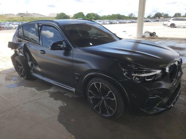 5YMTS0C07M9F93144 - 2021 BMW X3 M COMPETITION შავი ფოტო 4
