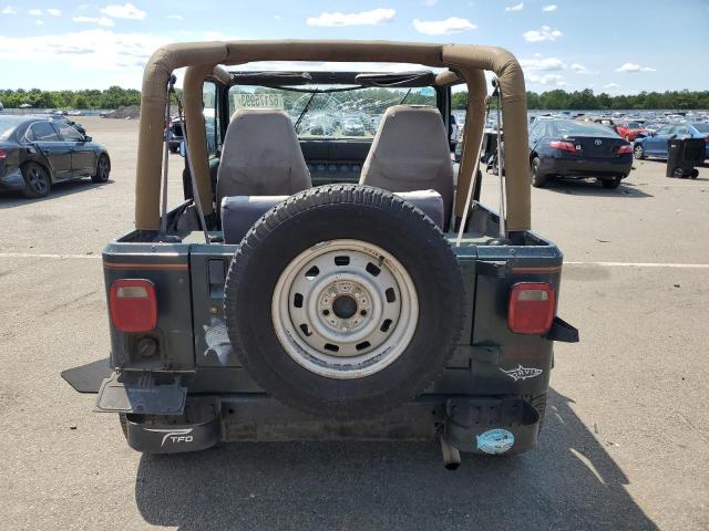 1J4FY4953PP215754 - 1993 JEEP WRANGLER GREEN photo 6