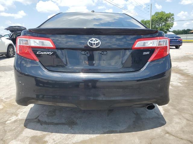 4T1BF1FK7CU030868 - 2012 TOYOTA CAMRY BASE BLACK photo 6