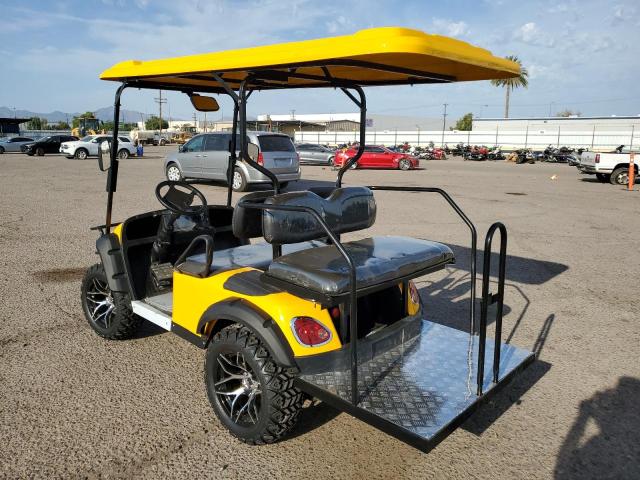 00016 - 2023 ELEC GOLFCART YELLOW photo 3