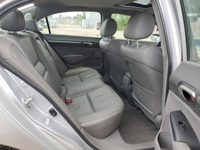 2HGFA1F04AH013644 - 2010 HONDA CIVIC EXL ვერცხლისფერი ფოტო 10