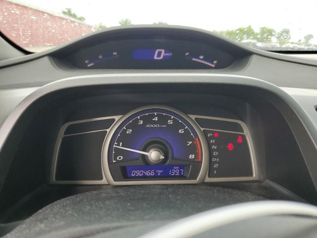 2HGFA1F04AH013644 - 2010 HONDA CIVIC EXL ვერცხლისფერი ფოტო 9