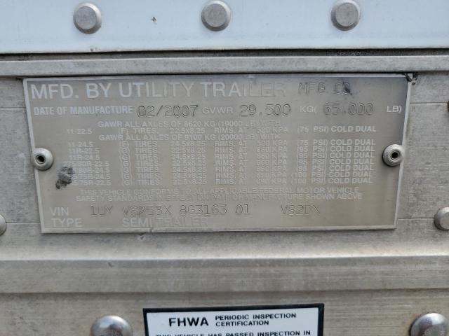 1UYVS253X8G316301 - 2008 UTILITY TRAILER WHITE photo 10