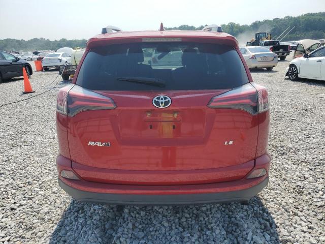 2T3ZFREV7GW235449 - 2016 TOYOTA RAV4 LE RED photo 6