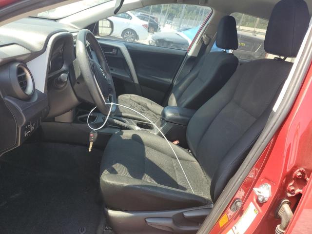 2T3ZFREV7GW235449 - 2016 TOYOTA RAV4 LE RED photo 7