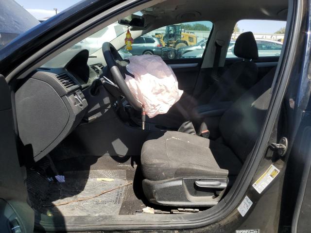 1VWAP7A37CC018478 - 2012 VOLKSWAGEN PASSAT S 黑色 照片 7