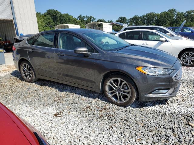 3FA6P0G77HR137219 - 2017 FORD FUSION S GRAY photo 4