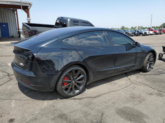 5YJ3E1EB3JF170807 - 2018 TESLA MODEL 3 BLACK photo 3