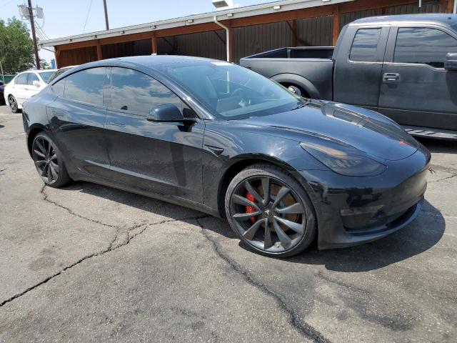 5YJ3E1EB3JF170807 - 2018 TESLA MODEL 3 BLACK photo 4