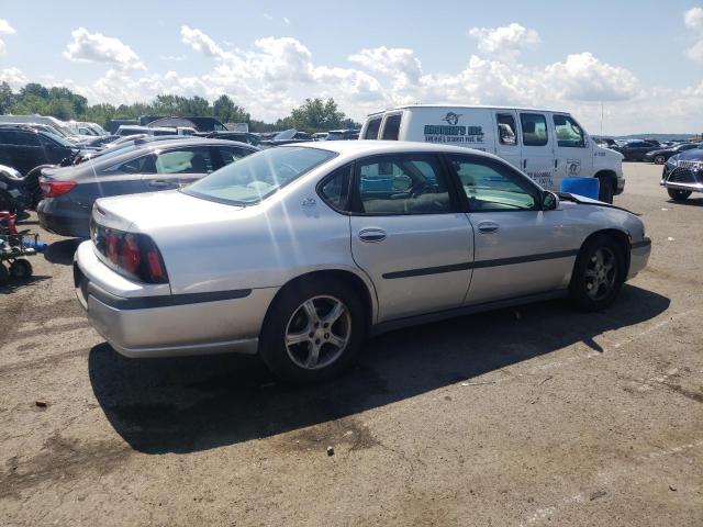 2G1WF52E449377868 - 2004 CHEVROLET IMPALA SILVER photo 3