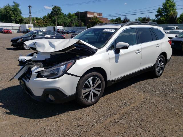 4S4BSENC8K3374744 - 2019 SUBARU OUTBACK 3.6R LIMITED WHITE photo 1