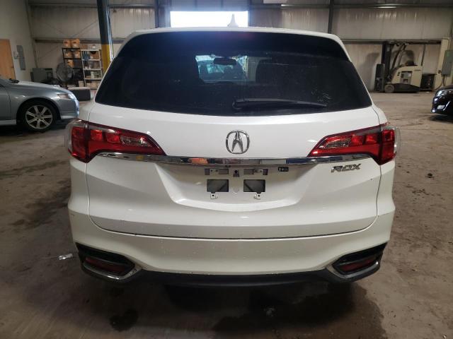 5J8TB3H37GL003432 - 2016 ACURA RDX WHITE photo 6