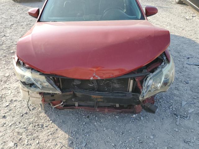 4T1BF1FK7CU628507 - 2012 TOYOTA CAMRY BASE RED photo 11