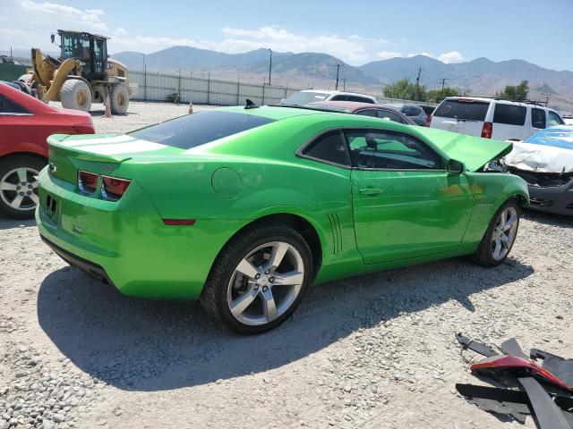 2G1FB1EDXB9138412 - 2011 CHEVROLET CAMARO LT GREEN photo 3