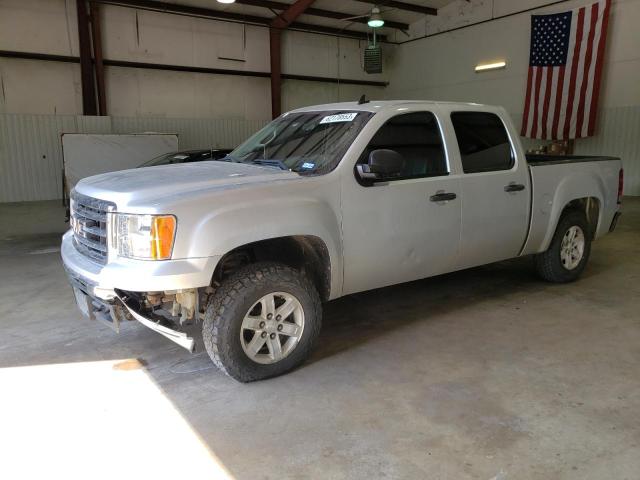 3GTP2VE7XCG185198 - 2012 GMC SIERRA K1500 SLE SILVER photo 1