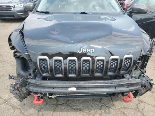 1C4PJMBS1EW156926 - 2014 JEEP CHEROKEE TRAILHAWK BLACK photo 11