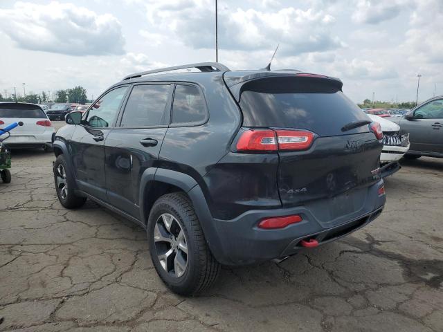 1C4PJMBS1EW156926 - 2014 JEEP CHEROKEE TRAILHAWK BLACK photo 2