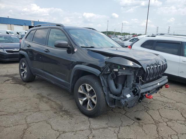 1C4PJMBS1EW156926 - 2014 JEEP CHEROKEE TRAILHAWK BLACK photo 4