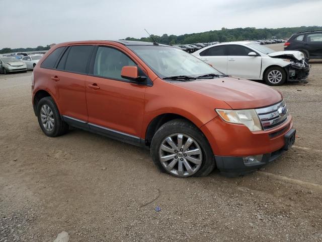 2FMDK39C57BB31410 - 2007 FORD EDGE SEL PLUS ORANGE photo 4