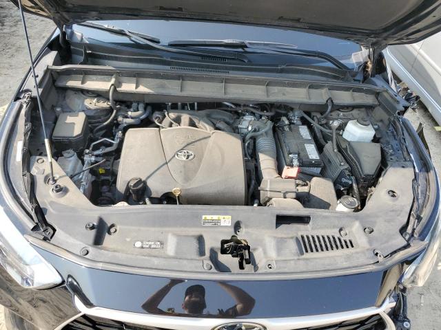 5TDHZRBH6LS036521 - 2020 TOYOTA HIGHLANDER XLE BLACK photo 12